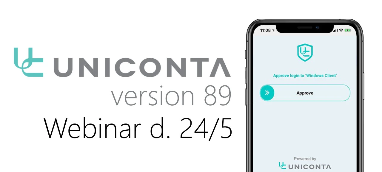 Nyt i Uniconta version 89
